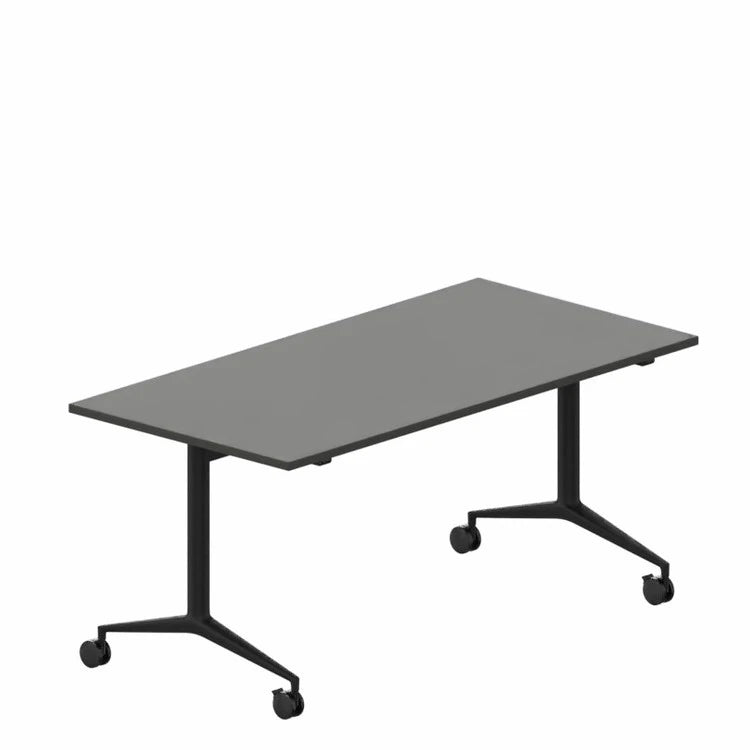 Medamorph Folding 1600 800 Black Folding Table - view 1