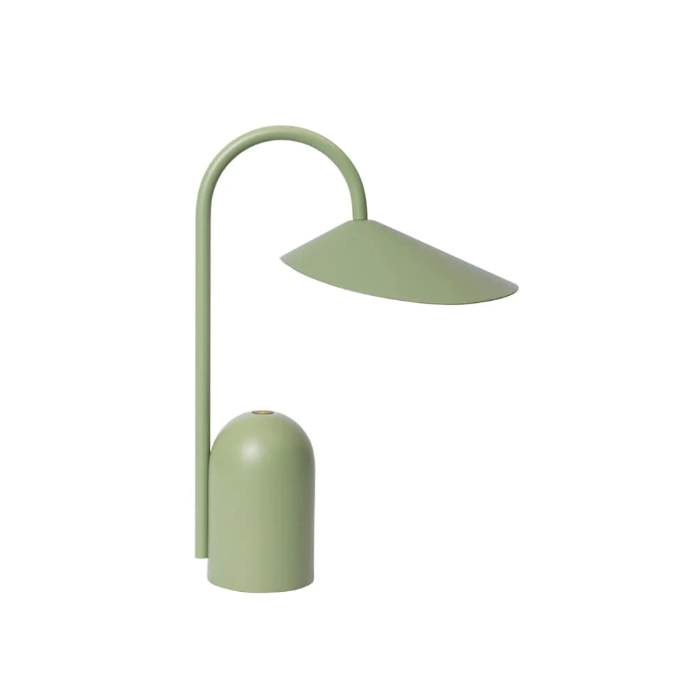 Arum Portable Tea Green Table Lamp - view 1