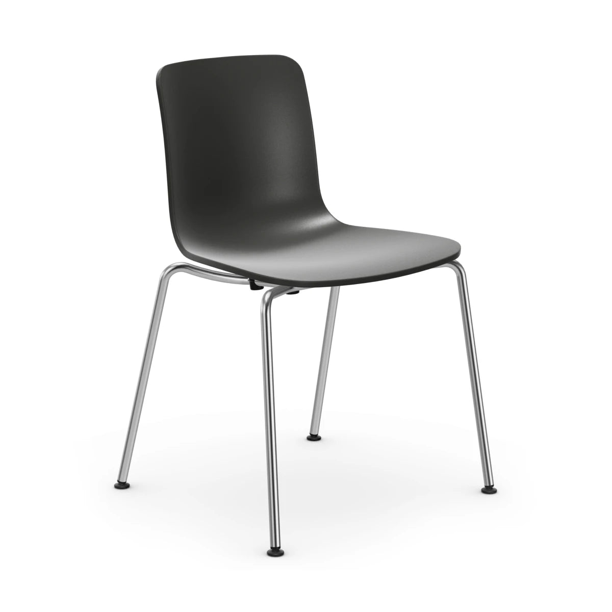 HAL Tube Stackable Seat Basic Dark-Base Chrome-Glide Basic Dark - view 1