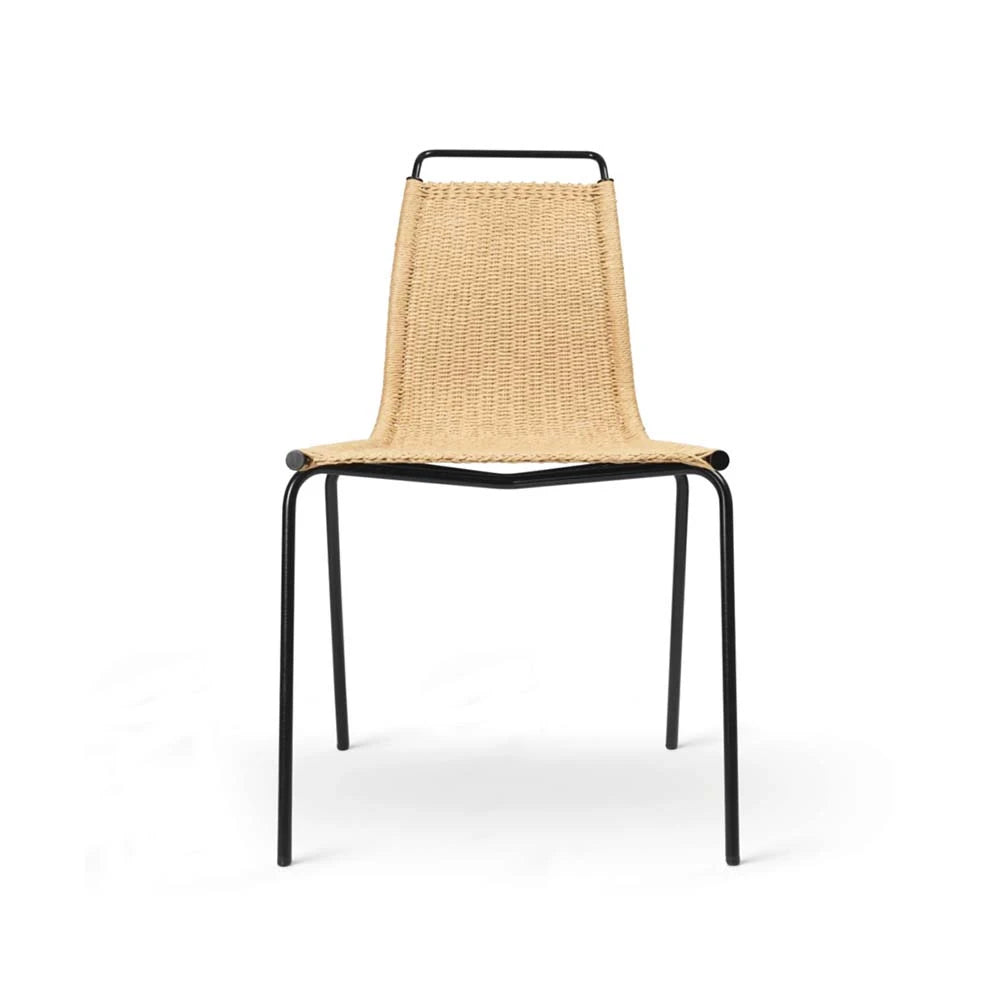PK1 Black Steel Chair - view 1