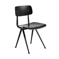 Result Chair Black Oak Seat-Black Frame - view 1