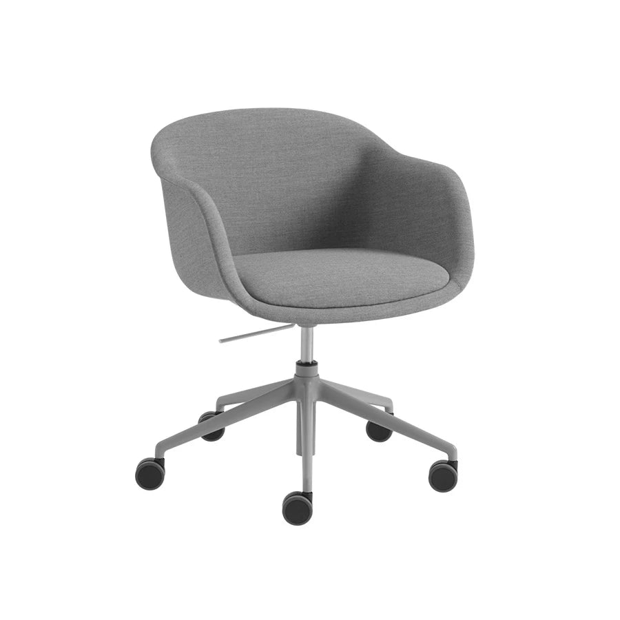 Fiber Conference Armchair Castors Grey/Remix133 - view 1