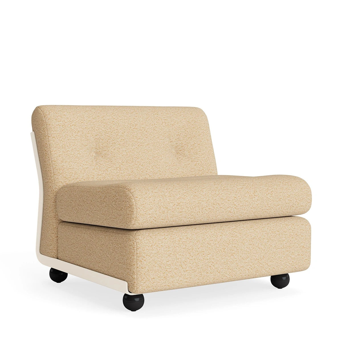 Amanta Sofa Cream Beige Shell-Vanir 413 - view 1