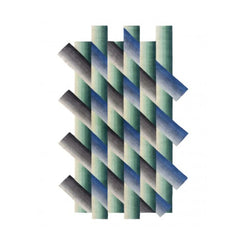 Mirage Blue Rug - view 1