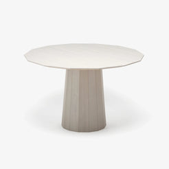 Colour Wood Dining Table 120 Gray Grid - view 1
