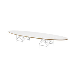 Eames Wire Base Elliptical Table (White) - view 1