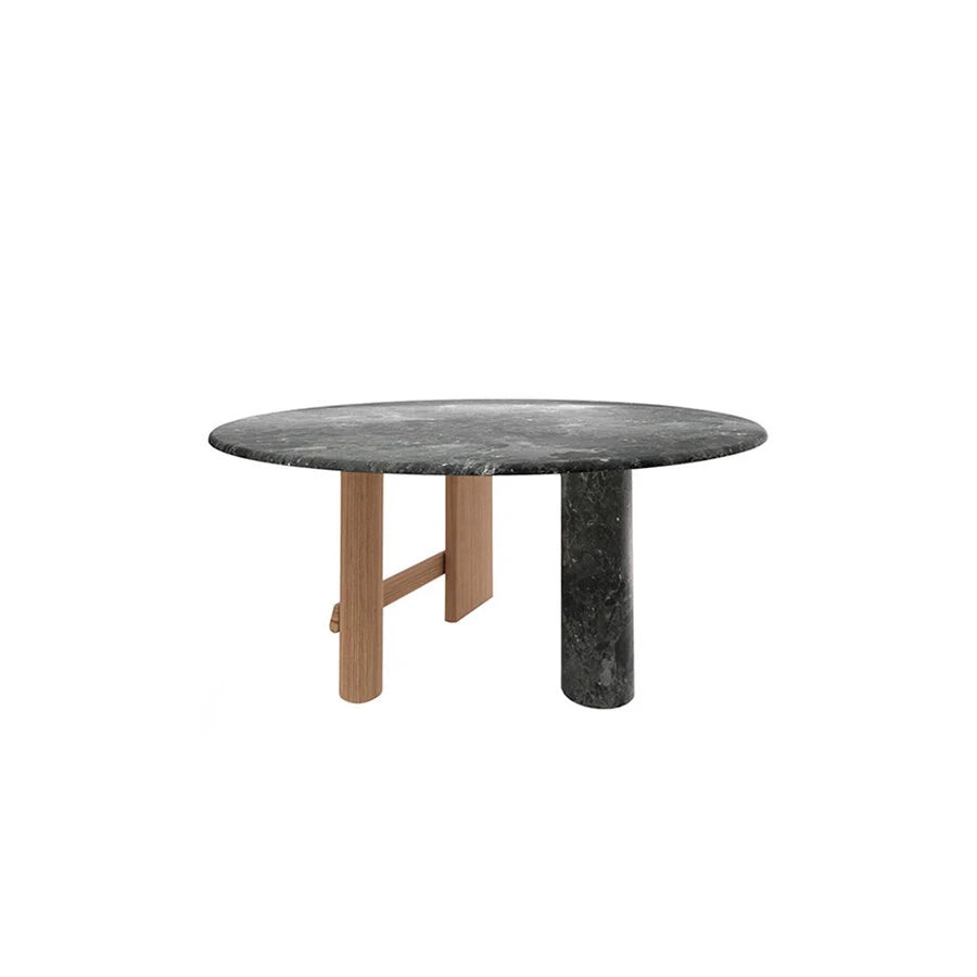 Sengu Table (Carnico grey marble) - view 1