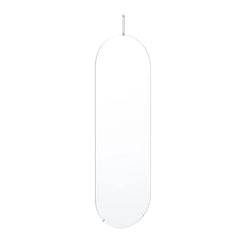 Wall Mirror Tall 133 cm Chrome - view 1