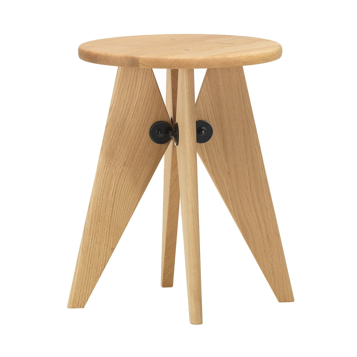 Tabouret Bois Natural Solid Oak - view 1