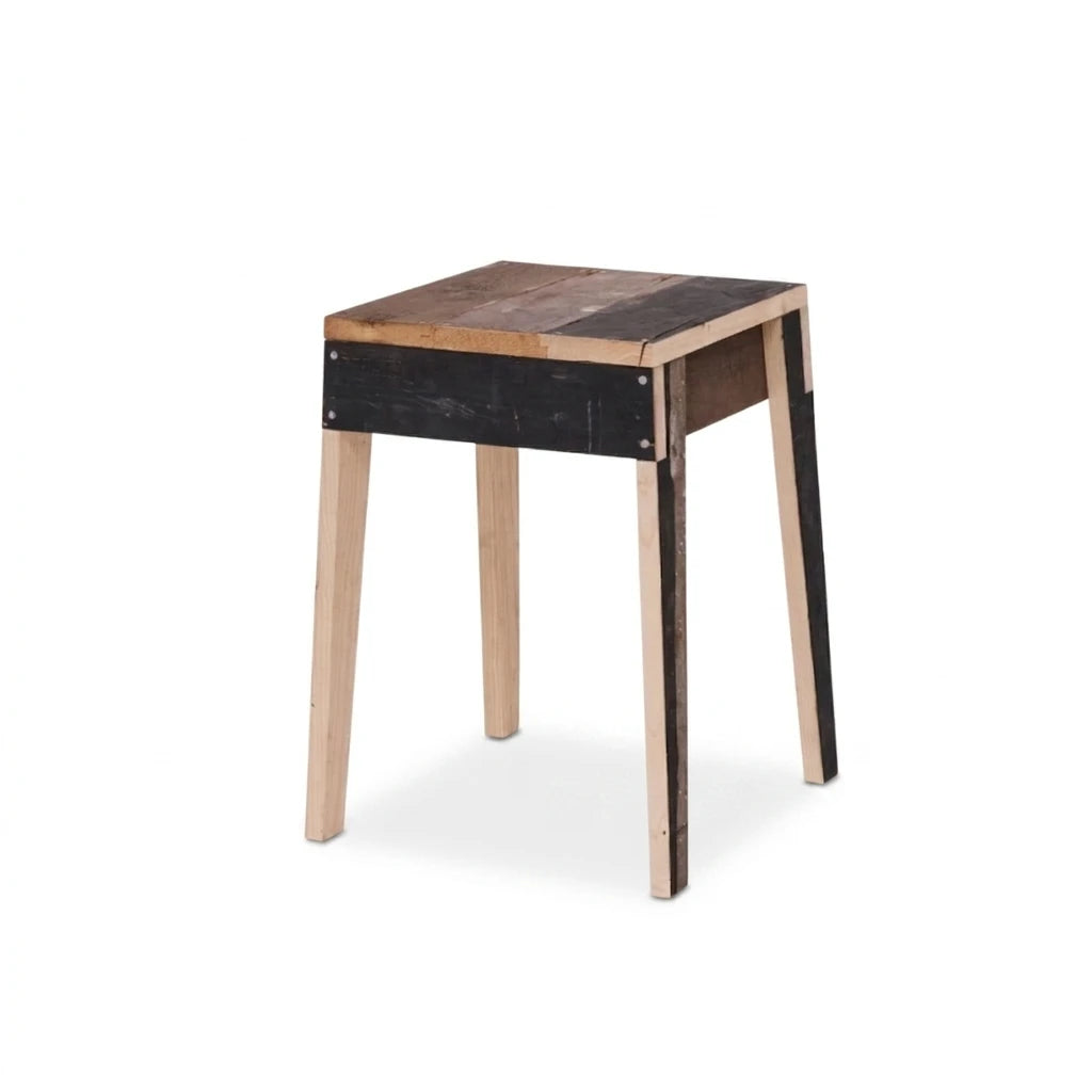 Stool in Scrapwood - view 1