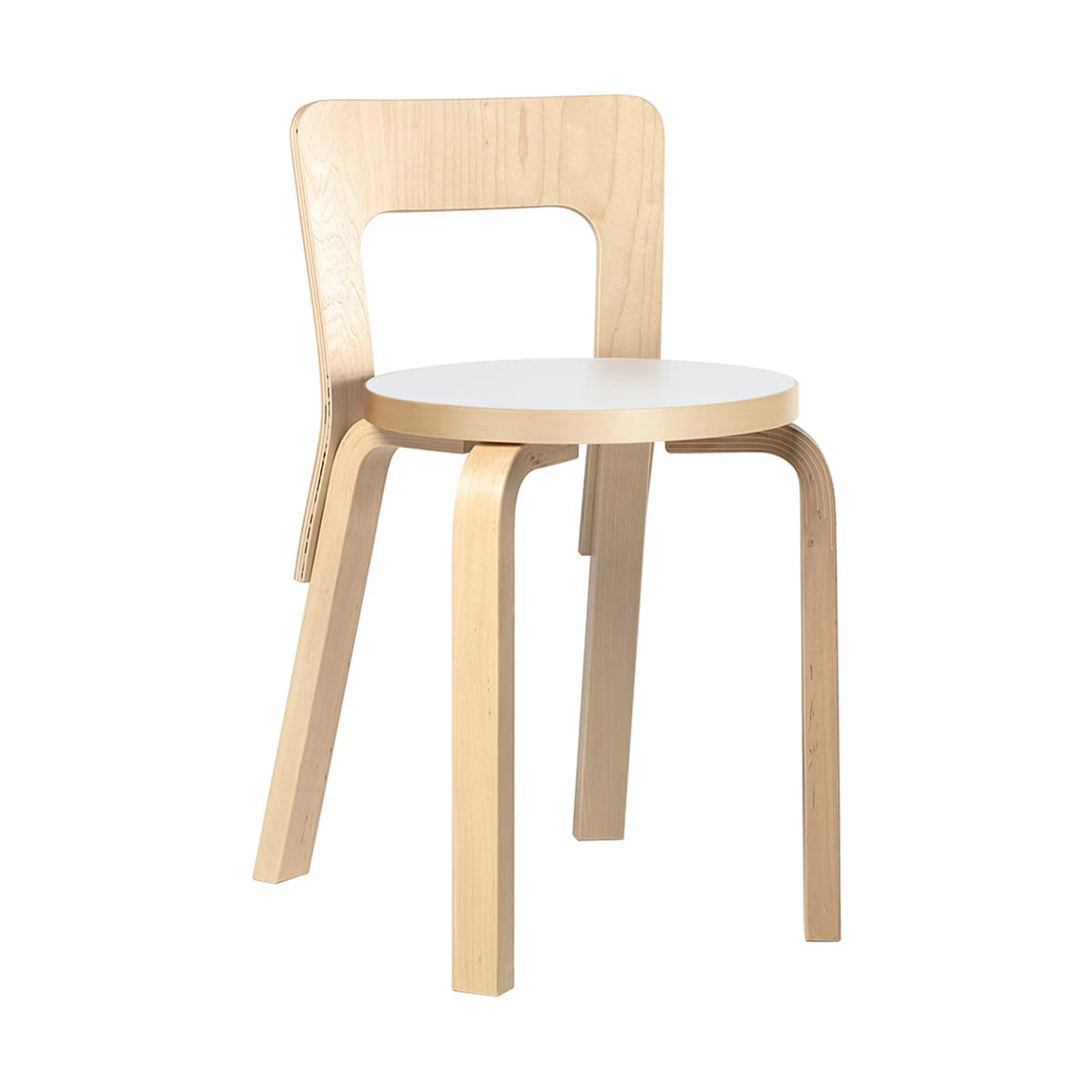Chair 65 2Heights White-Birch - view 1