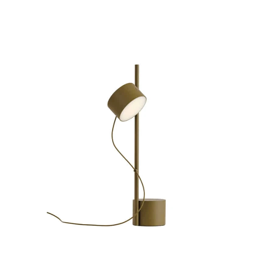 Post Table Lamp Brown Green - view 1