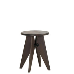 Tabouret Bois Smoked Oak Stool - view 1