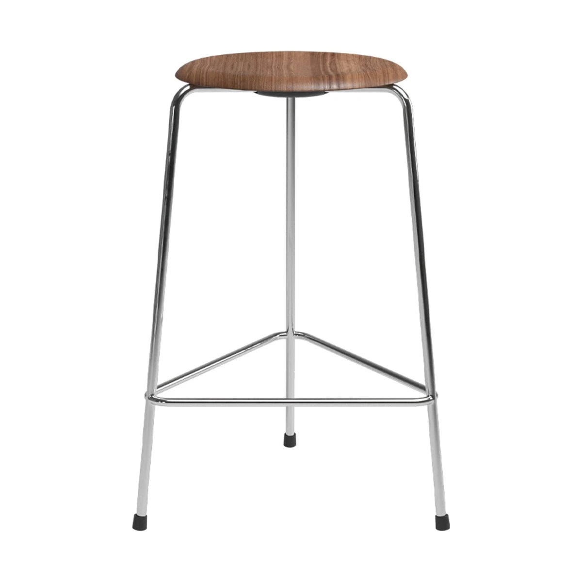 High Dot™ Counter Stool Veneer Walnut 3leg - view 1