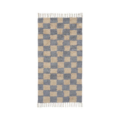 Mara Mist Blue/Warm Sand Washable Rug - view 1
