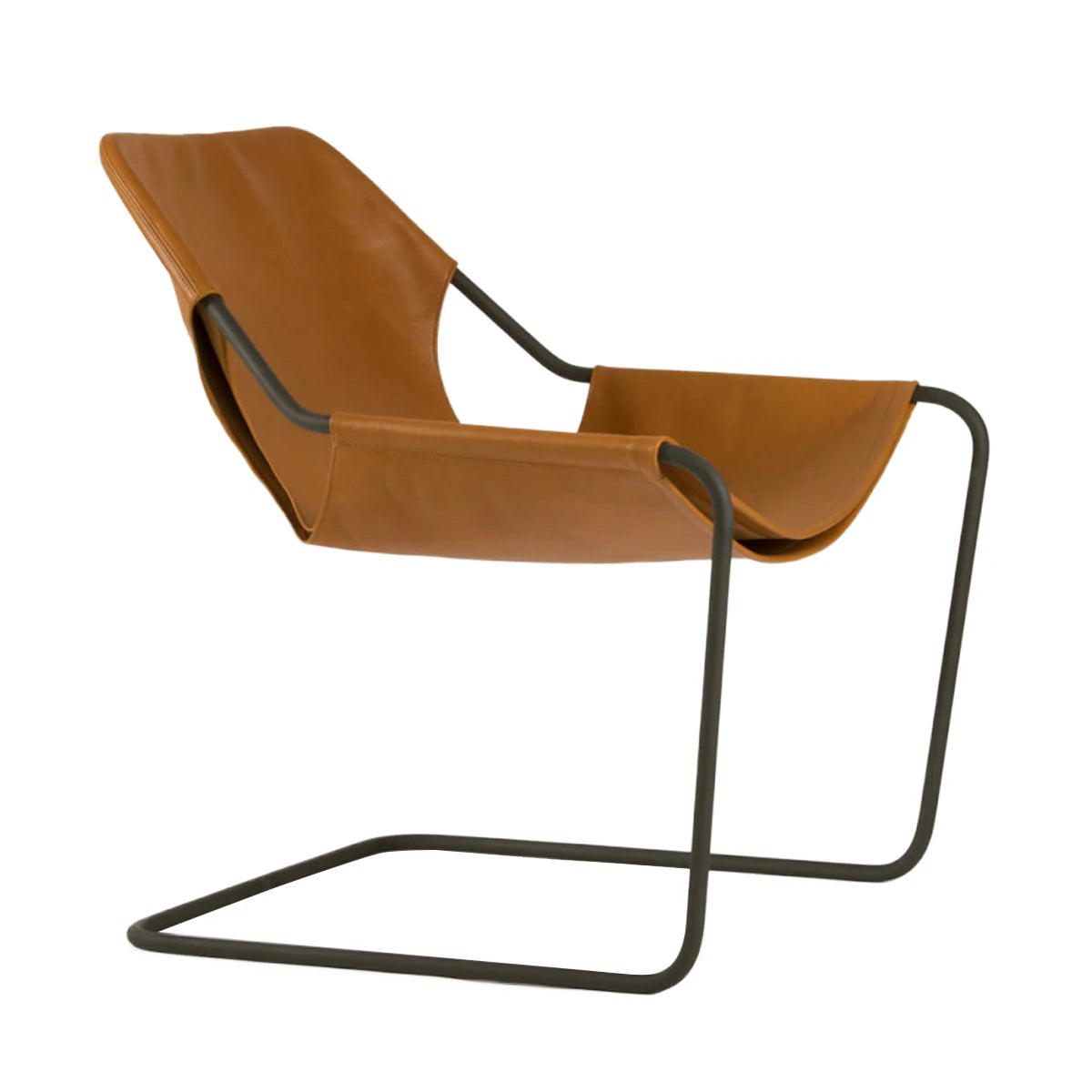 Paulistano Armchair Leather Whisky - view 1
