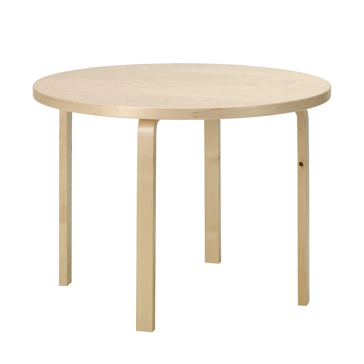 Aalto Table 90A Ø100 Wild Birch - view 1