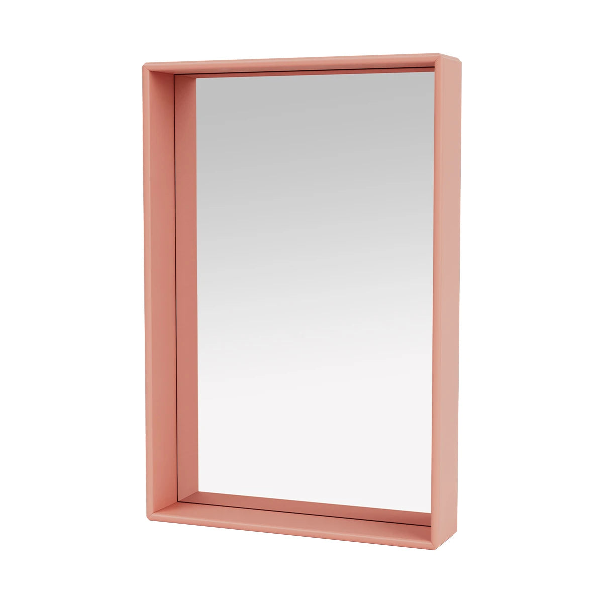 Shelfie mirror with shelf Rhubarb - view 1