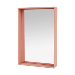 Shelfie mirror with shelf Rhubarb - view 1