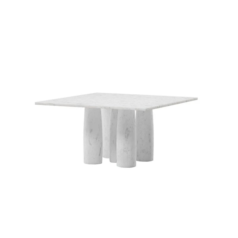 Il Colonnato Square Table - L. 140 cm - 5 Legs / Marble - view 1