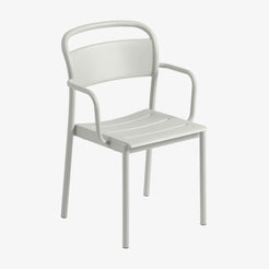 Linear Steel Armchair - view 1