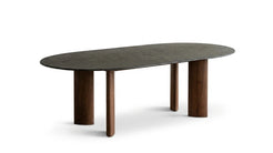 Oval Stone Dining Table - view 1