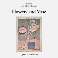 Kwon Chul-hwa X You & Us 'Flowers And Vase' Rug - view 1