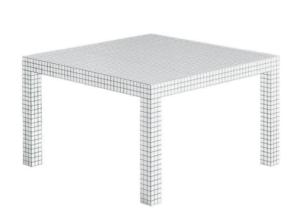 Quaderna Dining Table (126 x 126xH75) - view 1