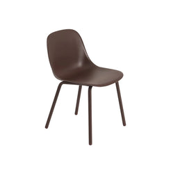 Fiber Outdoor Chair Brown Red - view 1
