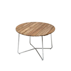 Classic Table 9A Galvanized/Teak - view 1