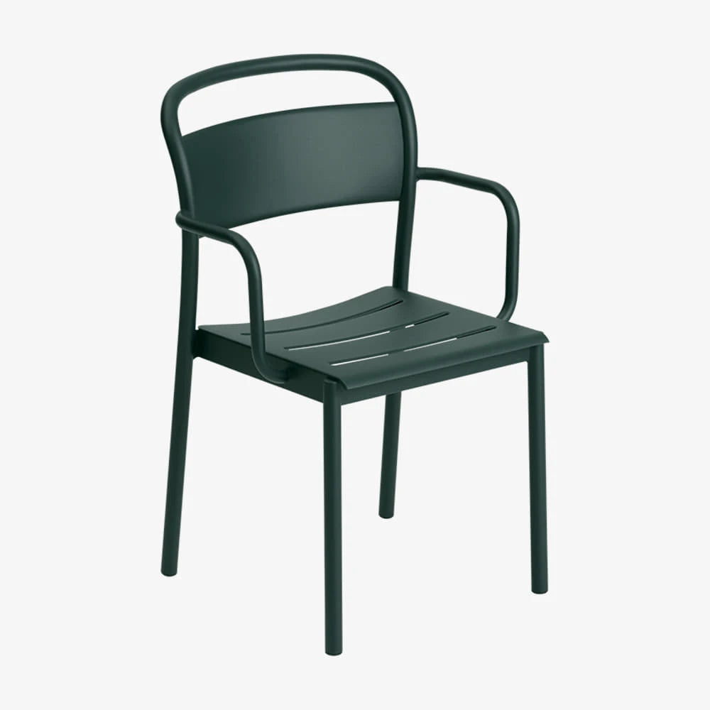 Linear Steel Arm Chair - view 1