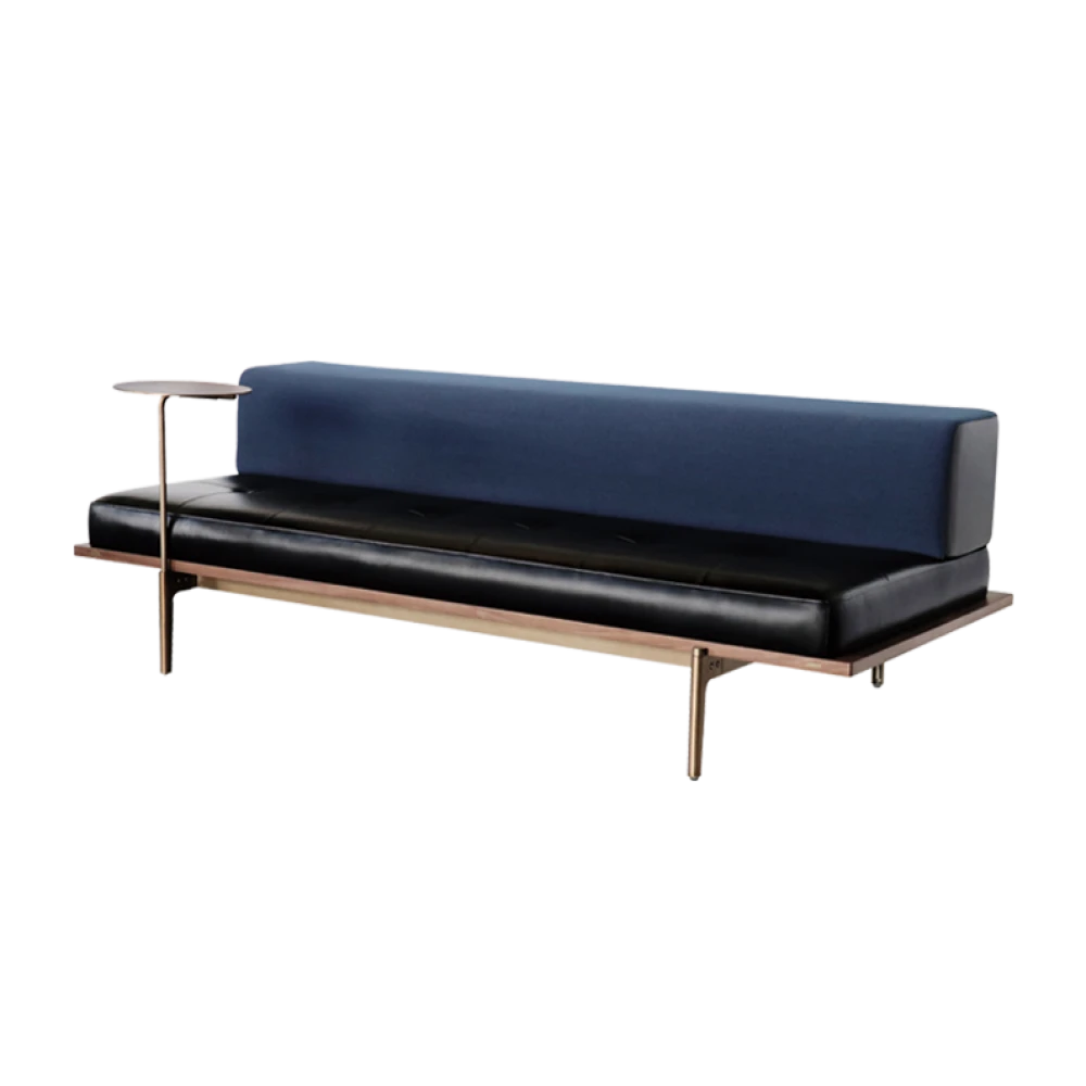 Discipline Sofa Straight (Oak / Walnut) - view 1