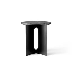 Androgyne Black Side Table Ø40 - view 1