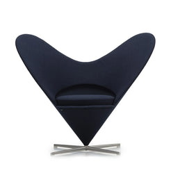 Heart Shaped Cone Chair hola dark blue - view 1