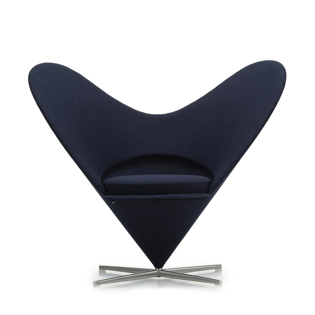 Heart Shaped Cone Chair hola dark blue - view 1