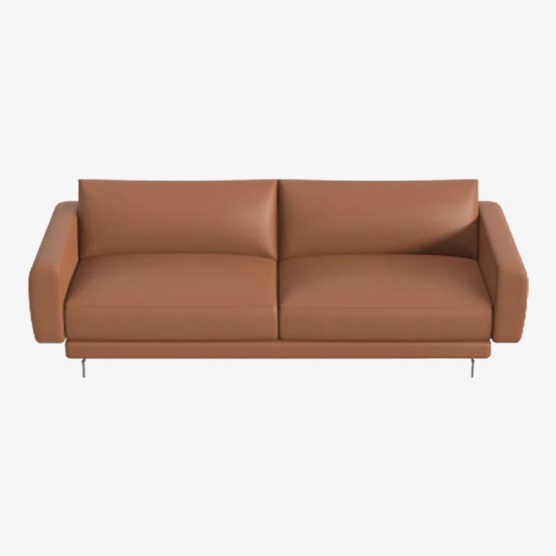 Edge V1 Sofa Mod 21 (Treviso Cuoio, Chrome Leg) - view 1