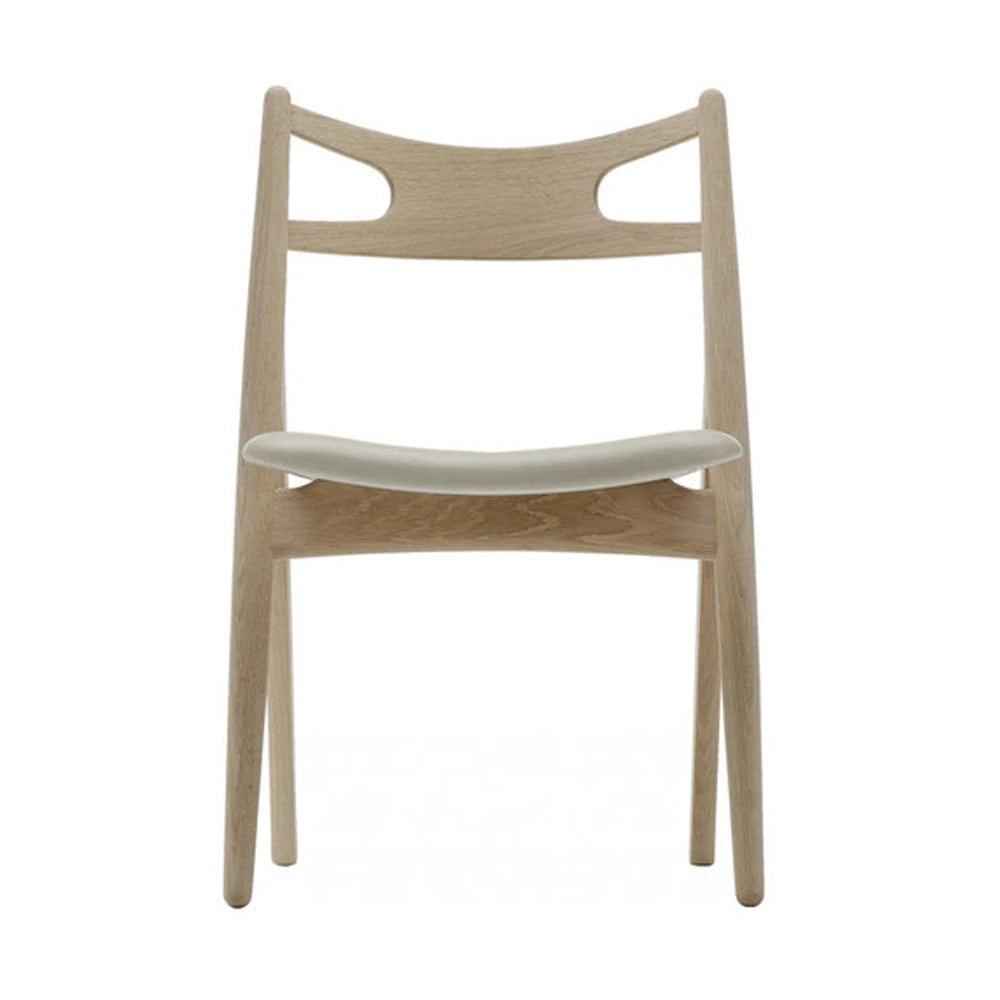 CH29P Oak Oil Grey Dining Chair - view 1