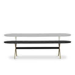 TOUCH Dining Table - Bronze Legs - view 1