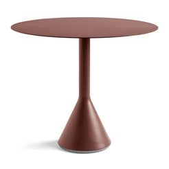 Palissade Cone Table Ø90 Iron Red - view 1