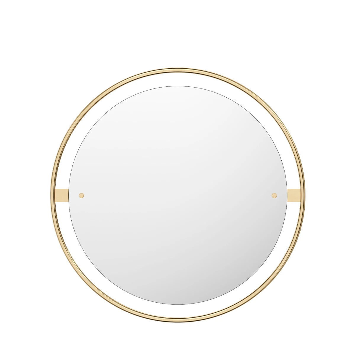 Nimbus Mirror Ø60 Polished Brass - view 1