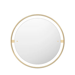 Nimbus Mirror Ø60 Polished Brass - view 1