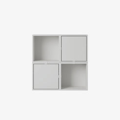 Stacked Storage System Hallway Config.4 Grey - view 1
