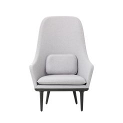 Lunar High Back Chair (Oak) - view 1