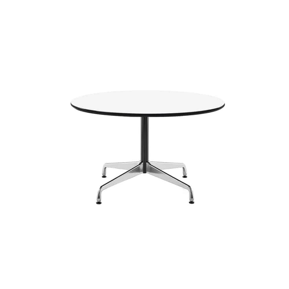 Eames Conference Table Black Edge Round (91) - view 1