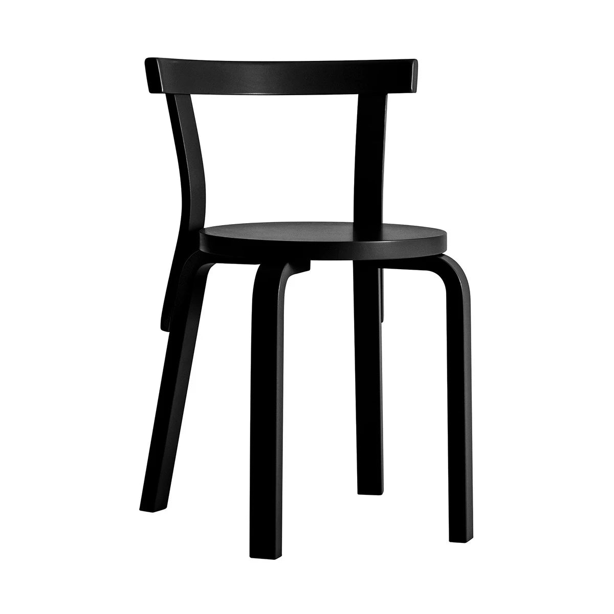 Chair 68 Black Laquered - view 1