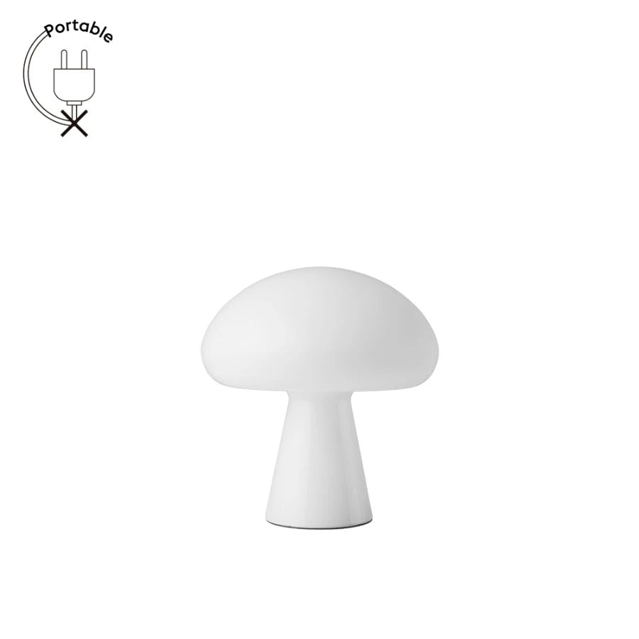 Obello Portable Lamp Glossy Pearl White - view 1