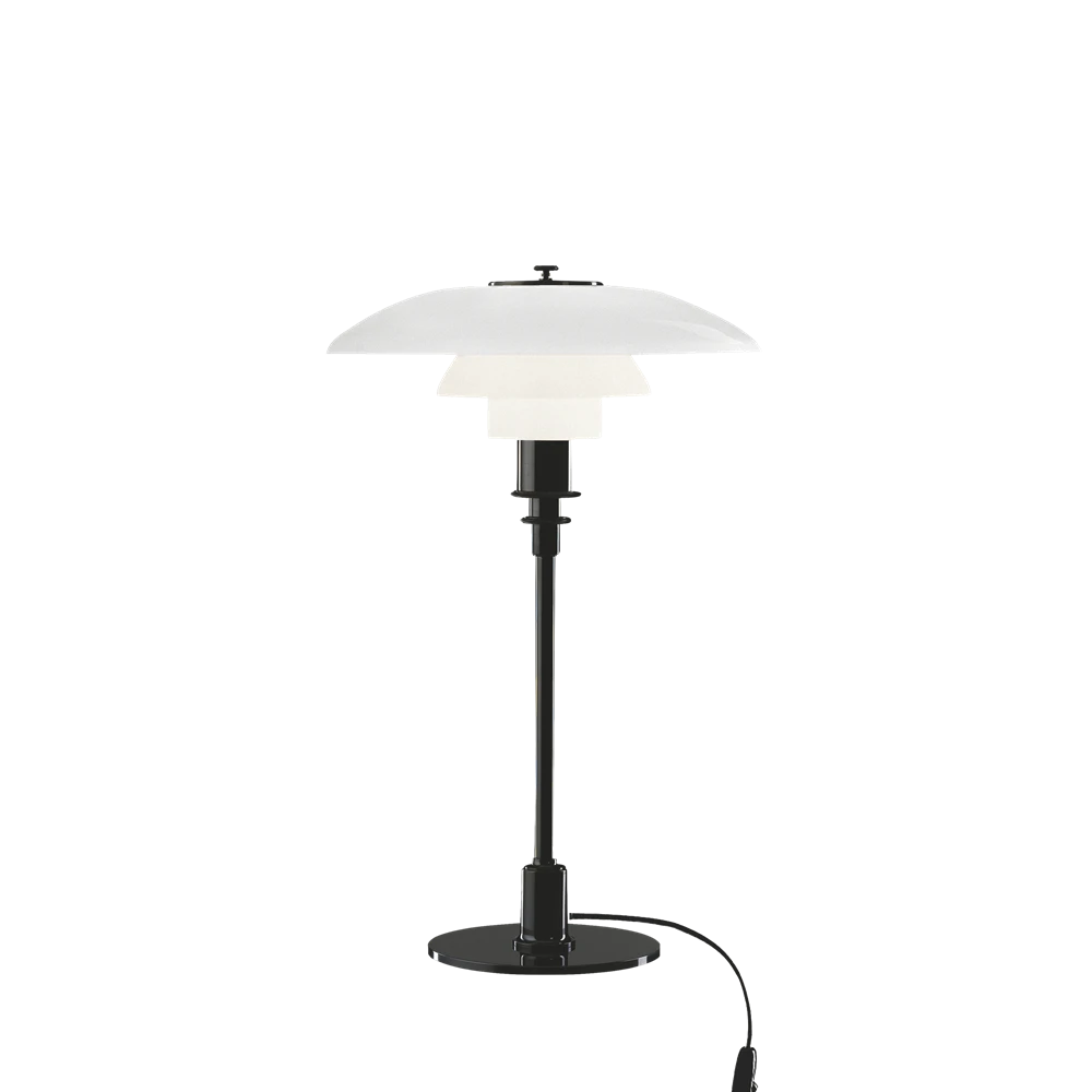 PH 3-2 Glass Black Table Lamp - view 1