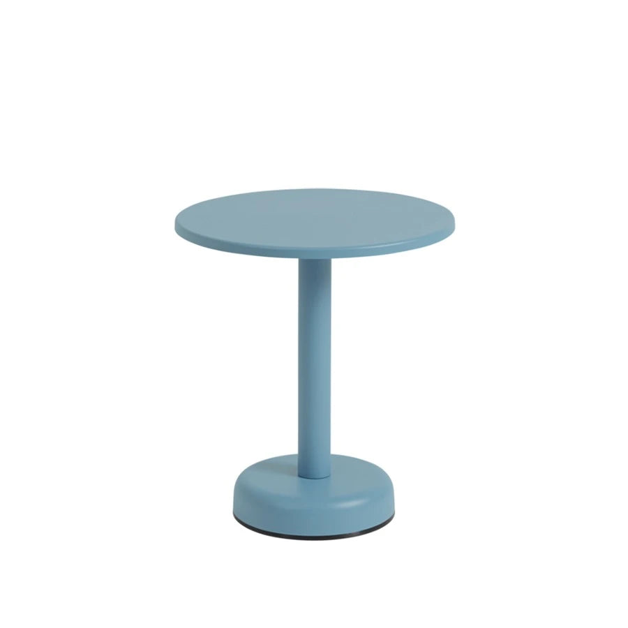 Linear Steel Coffee Table Pale Blue - view 1