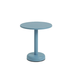 Linear Steel Coffee Table Pale Blue - view 1