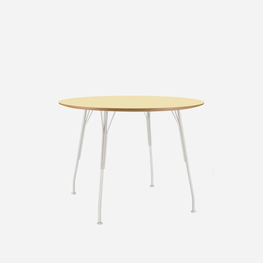Prop Round Table HPL Butter | PW001411 - view 1